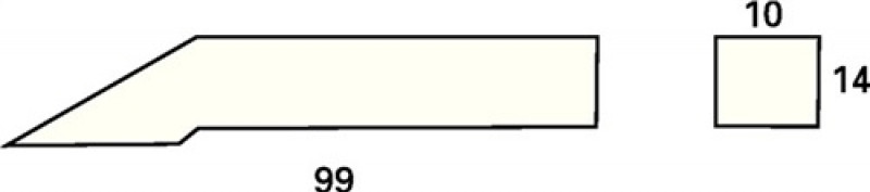 Anreißnadel f. Messber. 500mm HM zu Höhenanreißgerät PROMAT Anreißnadel f. Messber. 500mm HM zu Höhenanreißgerät PROMAT