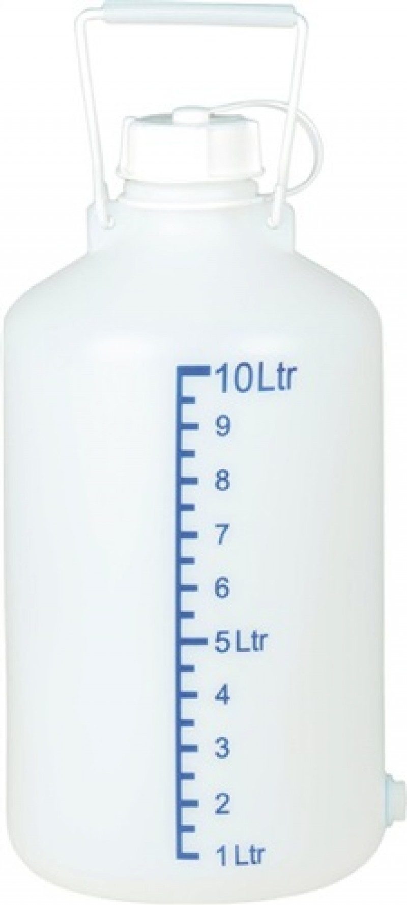 Ballon 10l HD-PE m.Tragebügel D210xH427mm m.Skala HÜNERSDORFF Ballon 10l HD-PE m.Tragebügel D210xH427mm m.Skala HÜNERSDORFF