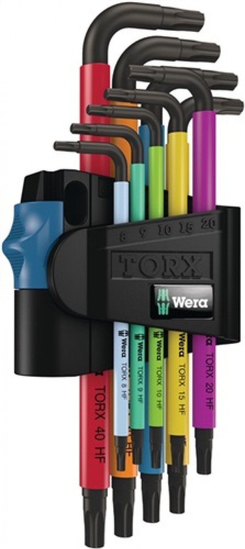 Winkelschraubendrehersatz 967 SL 9tlg.T8-T40 farbcodiert,m.HF WERA Winkelschraubendrehersatz 967 SL 9tlg.T8-T40 farbcodiert,m.HF WERA