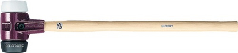 Vorschlaghammer SIMPLEX Kopf-D.80mm L.800mm Superplast.weiß/Gum.schwarz mittelh. Vorschlaghammer SIMPLEX Kopf-D.80mm L.800mm Superplast.weiß/Gum.schwarz mittelh.