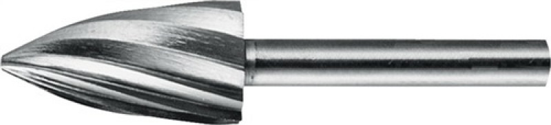 Frässtift Form K1630 D.16mm Kopf-L.30mm Schaft-D.6mm HSS Verz.Alu PFERD Frässtift Form K1630 D.16mm Kopf-L.30mm Schaft-D.6mm HSS Verz.Alu PFERD