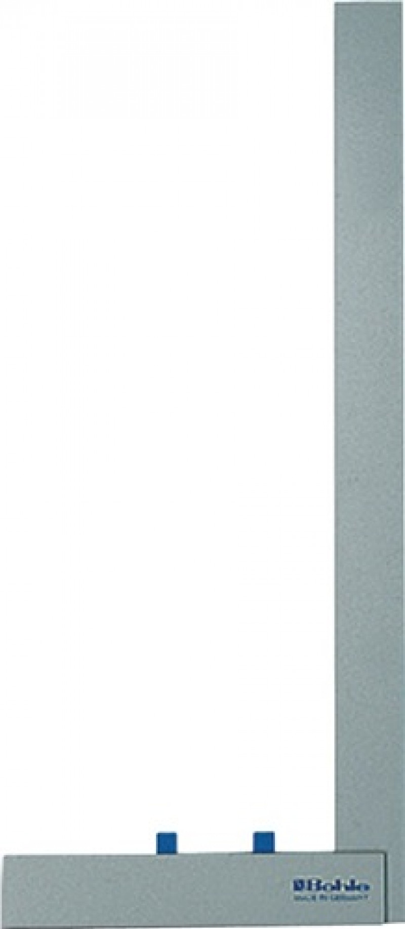 Glaserwinkel L.1050mm B.370mm o.Verstrebung m.Nase grau Glaserwinkel L.1050mm B.370mm o.Verstrebung m.Nase grau