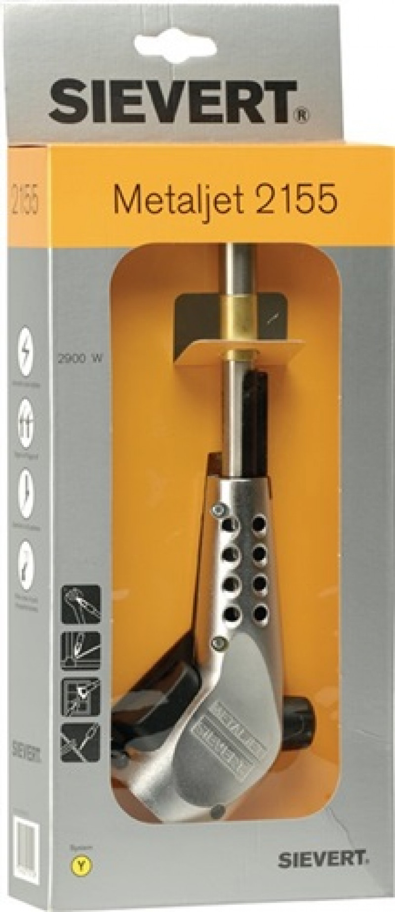 Lötlampe Metaljet 2155 o.Kartusche 230 g/h 2,9 kW SIEVERT Lötlampe Metaljet 2155 o.Kartusche 230 g/h 2,9 kW SIEVERT