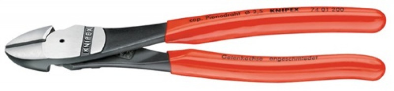 Kraftseitenschneider DIN ISO 5749 L.160mm pol.Form 0 Ku.-Überzug KNIPEX Kraftseitenschneider DIN ISO 5749 L.160mm pol.Form 0 Ku.-Überzug KNIPEX