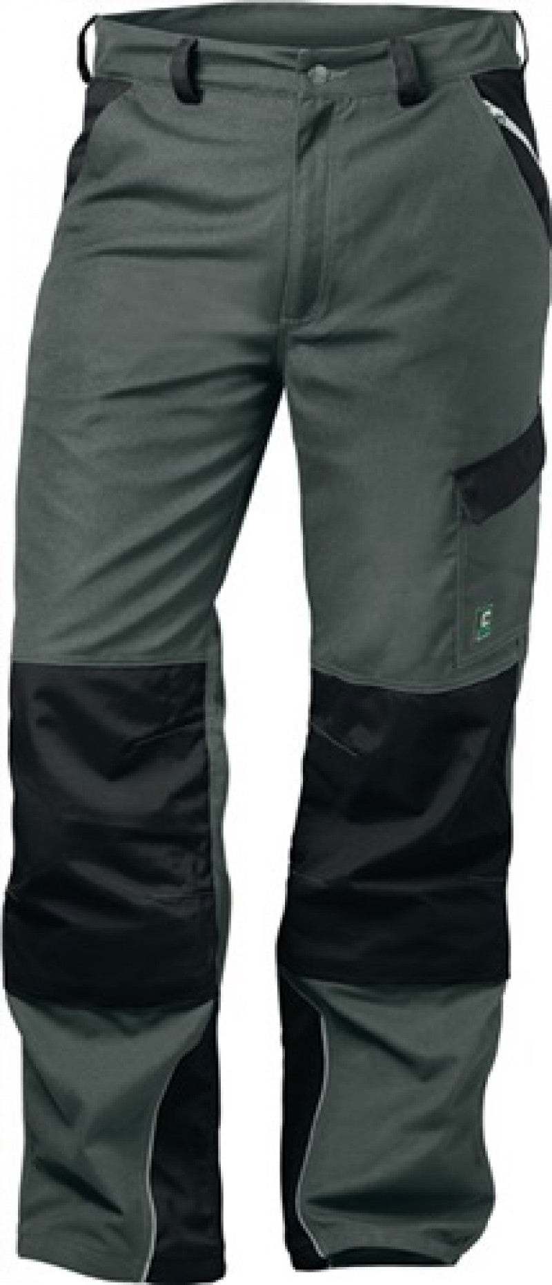 Canvas Bundhose Charlton Gr. 50 grau/schwarz 65% PES/35 % CO