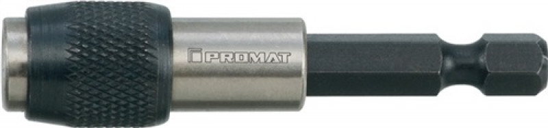 Bithalter 1/4 Zoll F 6,3 1/4 Zoll C 6,3 SWF L.60mm PROMAT Bithalter 1/4 Zoll F 6,3 1/4 Zoll C 6,3 SWF L.60mm PROMAT