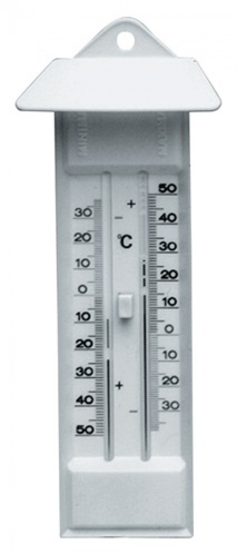 Thermometer Messber.-50 b.50GradC H232xB80xT32mm Ku. Thermometer Messber.-50 b.50GradC H232xB80xT32mm Ku.