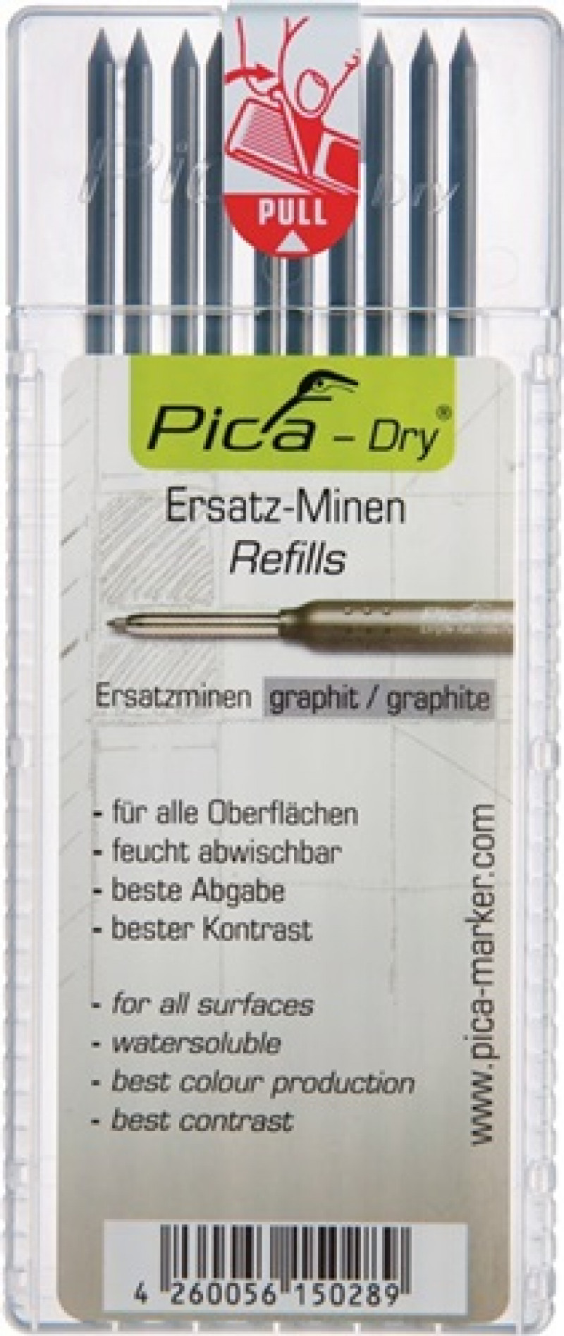 Minenset 10 tlg. graphit Pica Dry 4030 Minenset 10 tlg. graphit Pica Dry 4030