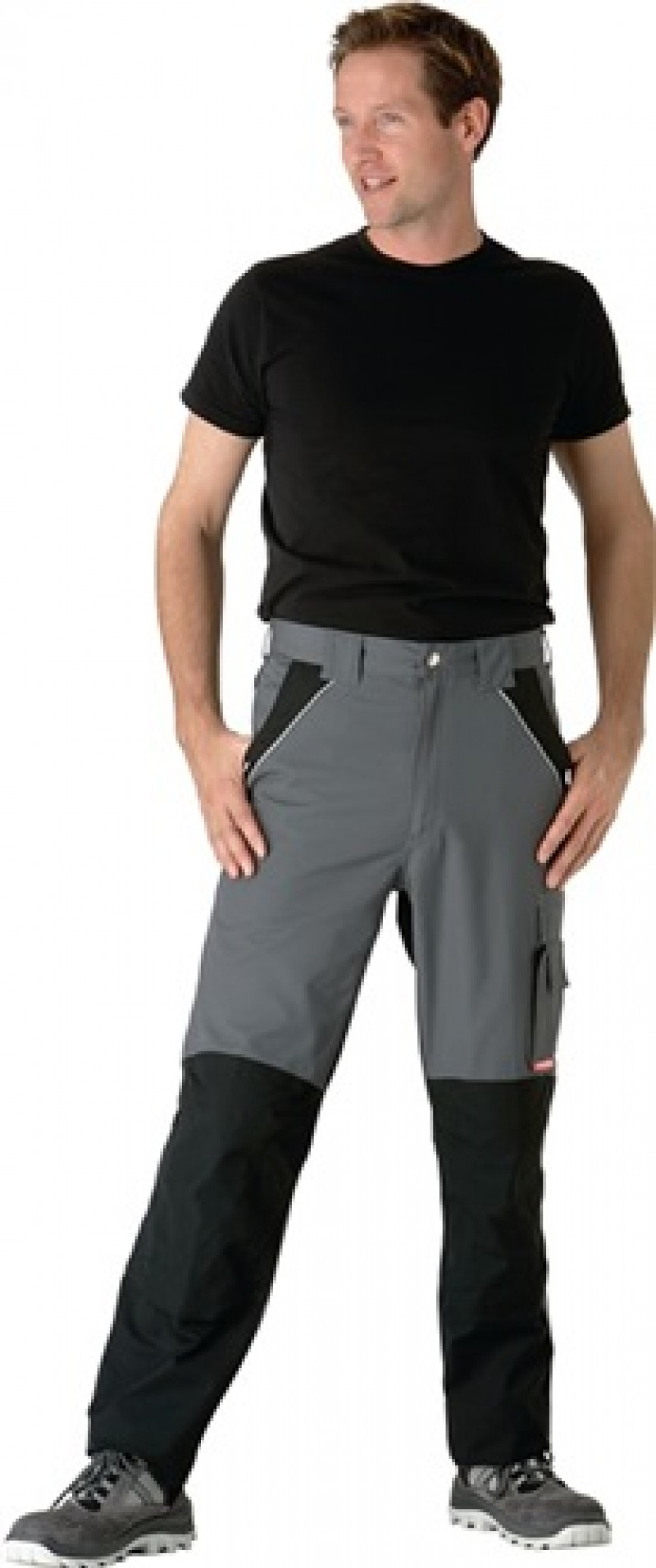 Bundhose Plaline Gr. 50 schiefer/schwarz 65% PES/35% CO Bundhose Plaline Gr. 50 schiefer/schwarz 65% PES/35% CO