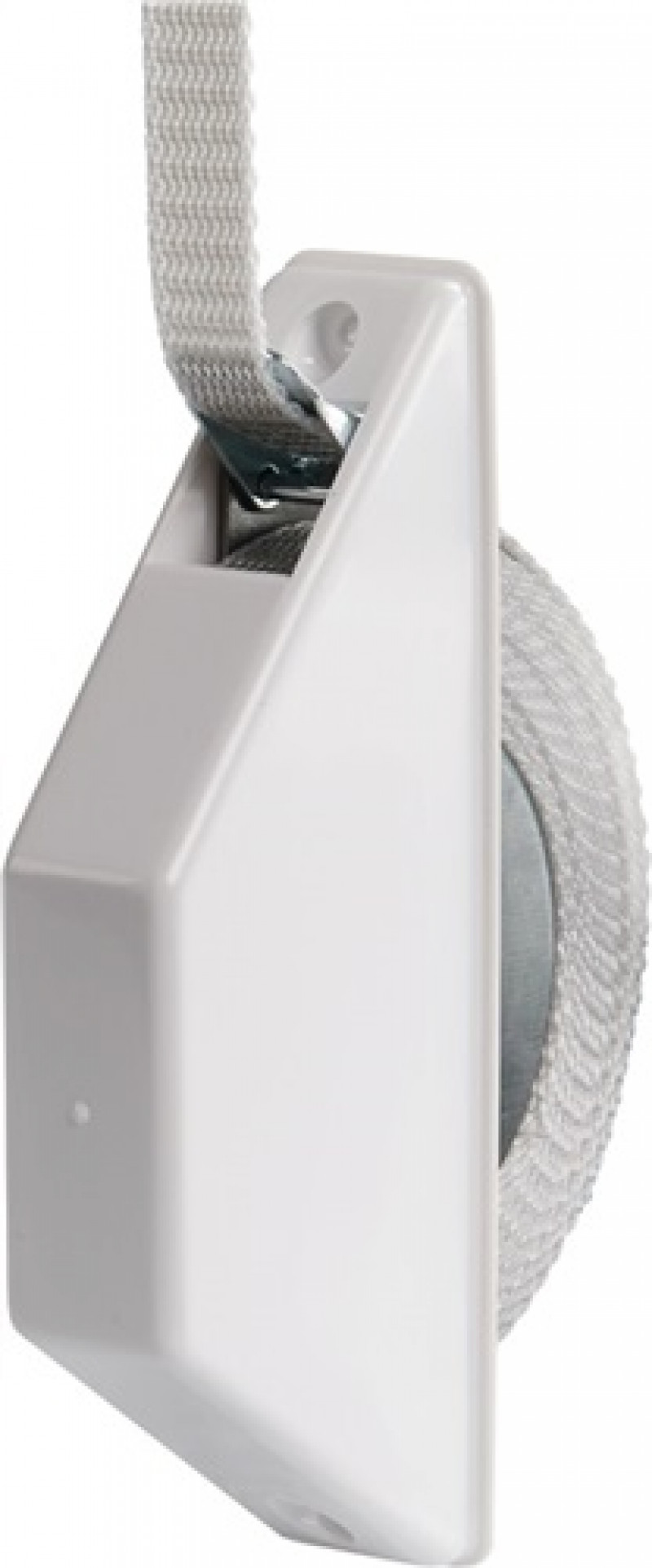 Halbeinlasswickler Ku.weiß Gurt-B.14mm f.Gurt-L.5m Gr.152x63x28mm