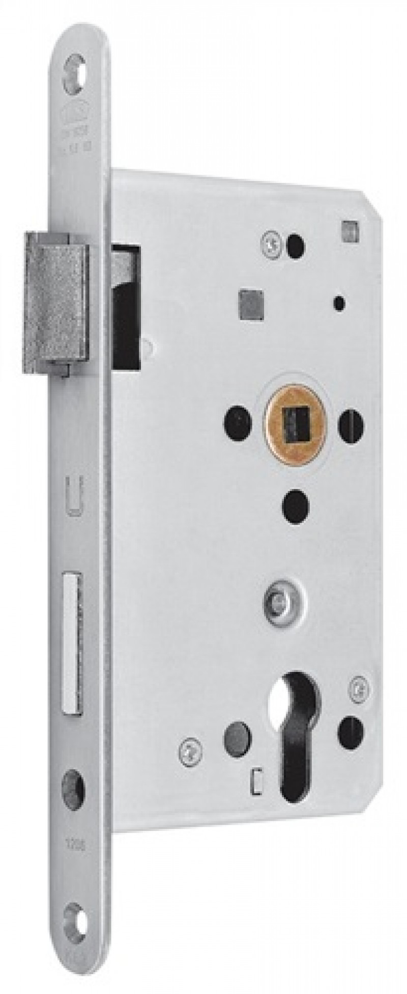 Behörden-Einsteckschloss 0615 BAD 20/60/78/8mm DIN R VA rd Kl 5 BKS