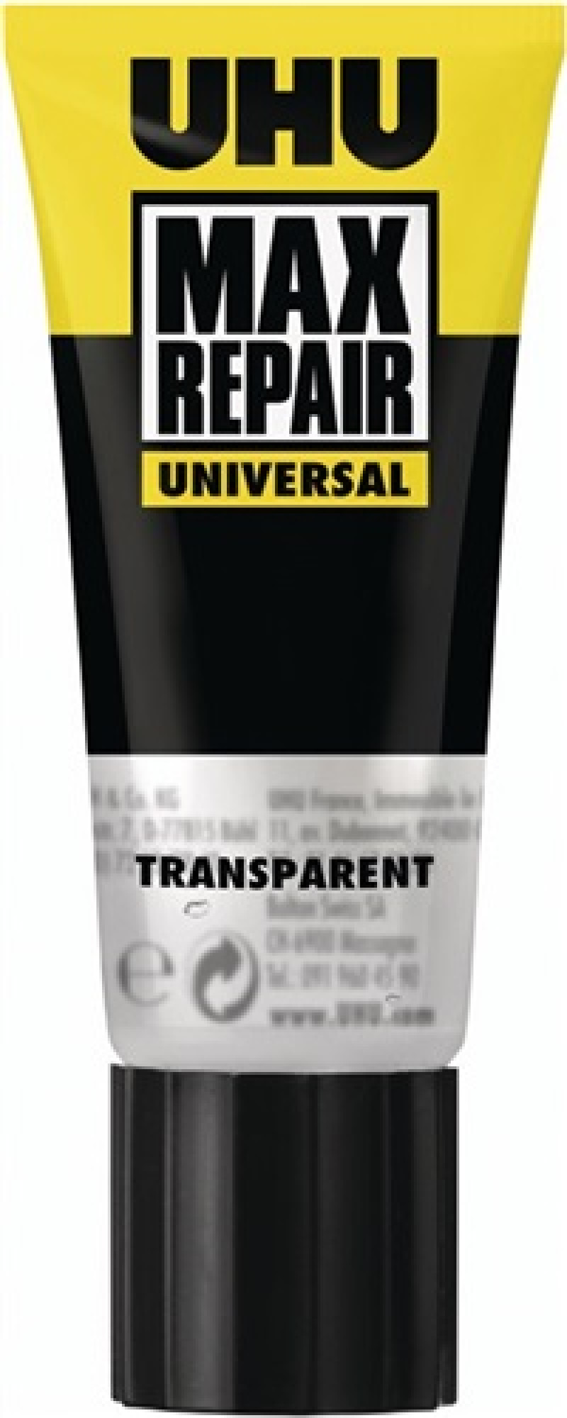 Universalkleber MAX REPAIR UNIVERSAL transp.45g Tube UHU Universalkleber MAX REPAIR UNIVERSAL transp.45g Tube UHU
