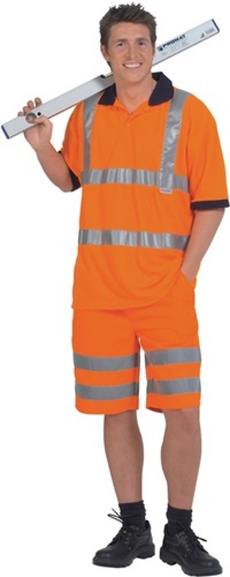 Warnschutz-Shorts Gr. 58 orange 80% PES/20% CO Warnschutz-Shorts Gr. 58 orange 80% PES/20% CO