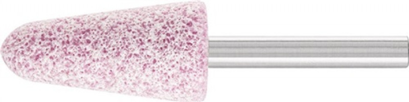 Schleifstift D10xH10mm 50mm 6mm Edelkorund grob 46 Kegel PFERD Schleifstift D10xH10mm 50mm 6mm Edelkorund grob 46 Kegel PFERD