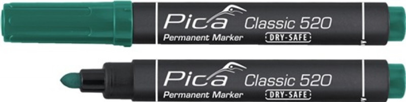 Permanentmarker Classic INSTANT WHITE grün Strich-B.1-4mm Rundspitze PICA Permanentmarker Classic INSTANT WHITE grün Strich-B.1-4mm Rundspitze PICA