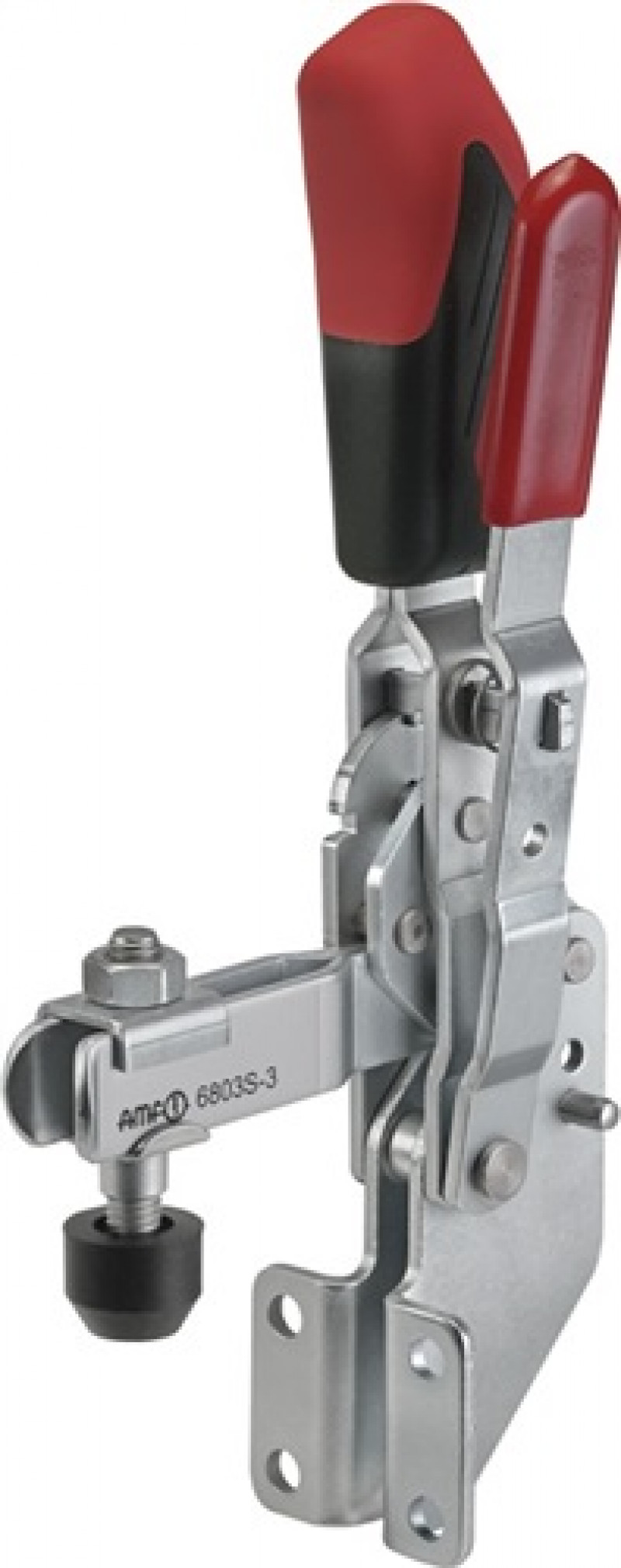 Senkrechtspanner Nr.6803S Gr.4 Winkelfuß m.Sicherheitsverriegelung AMF Senkrechtspanner Nr.6803S Gr.4 Winkelfuß m.Sicherheitsverriegelung AMF