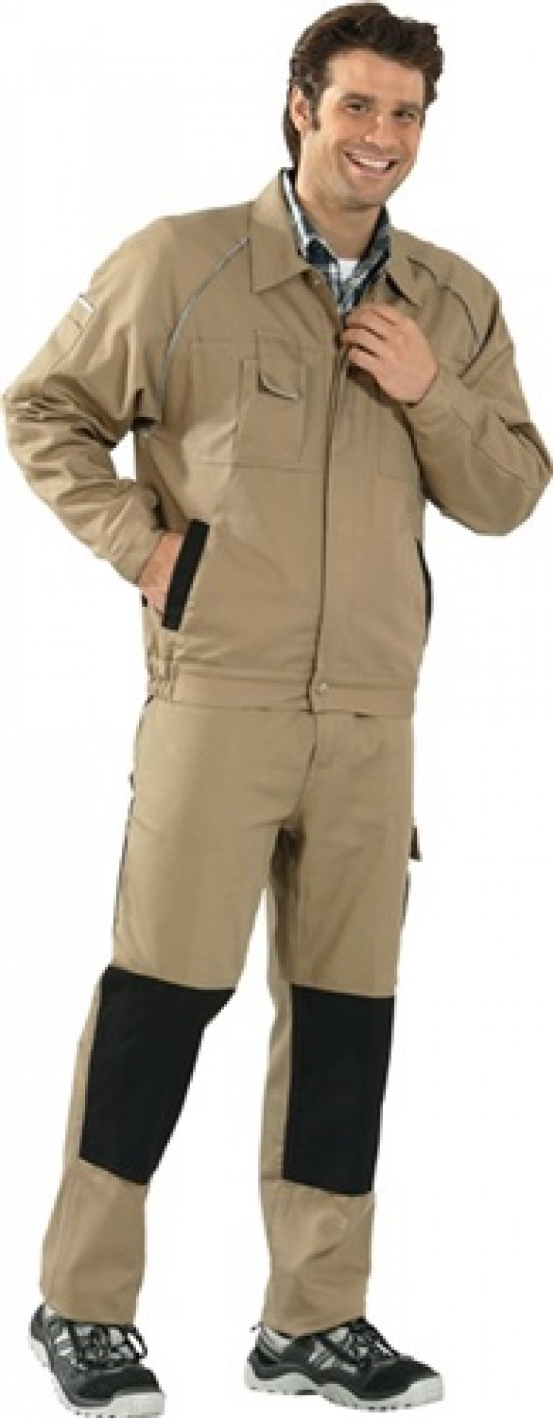 Bundjacke Canvas 320 Gr.50 khaki 65% PES/35% CO Bundjacke Canvas 320 Gr.50 khaki 65% PES/35% CO