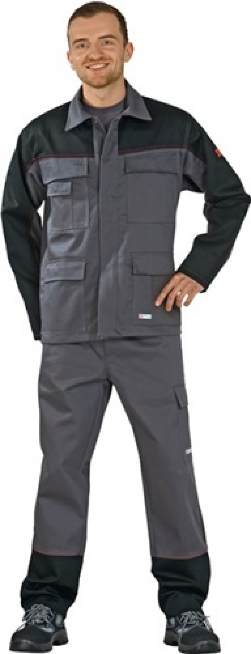 Schweißerschutz-Bundjacke Weld Shield Gr. 48 grau/schwarz Schweißerschutz-Bundjacke Weld Shield Gr. 48 grau/schwarz