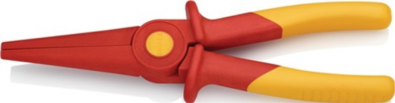 Flachrundzange L.220mm VDE-isoliert Kunststoff, glasfaserverstärkt Knipex Flachrundzange L.220mm VDE-isoliert Kunststoff, glasfaserverstärkt Knipex