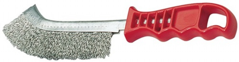 Drahtbürste L.265 mm Stahldraht 0,3 mm 1-reihig PROMAT Drahtbürste L.265 mm Stahldraht 0,3 mm 1-reihig PROMAT