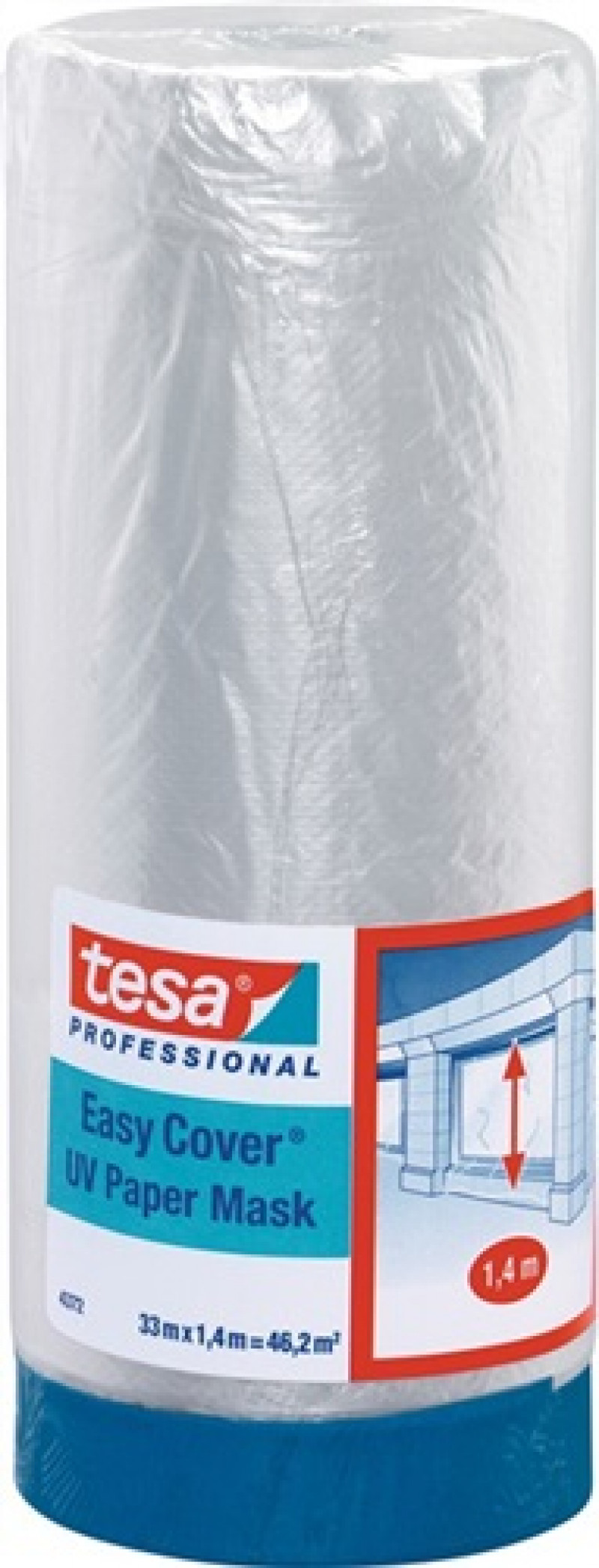 Folienband Easy Cover® 4372 UV L.33m B.1400mm Rl.TESA