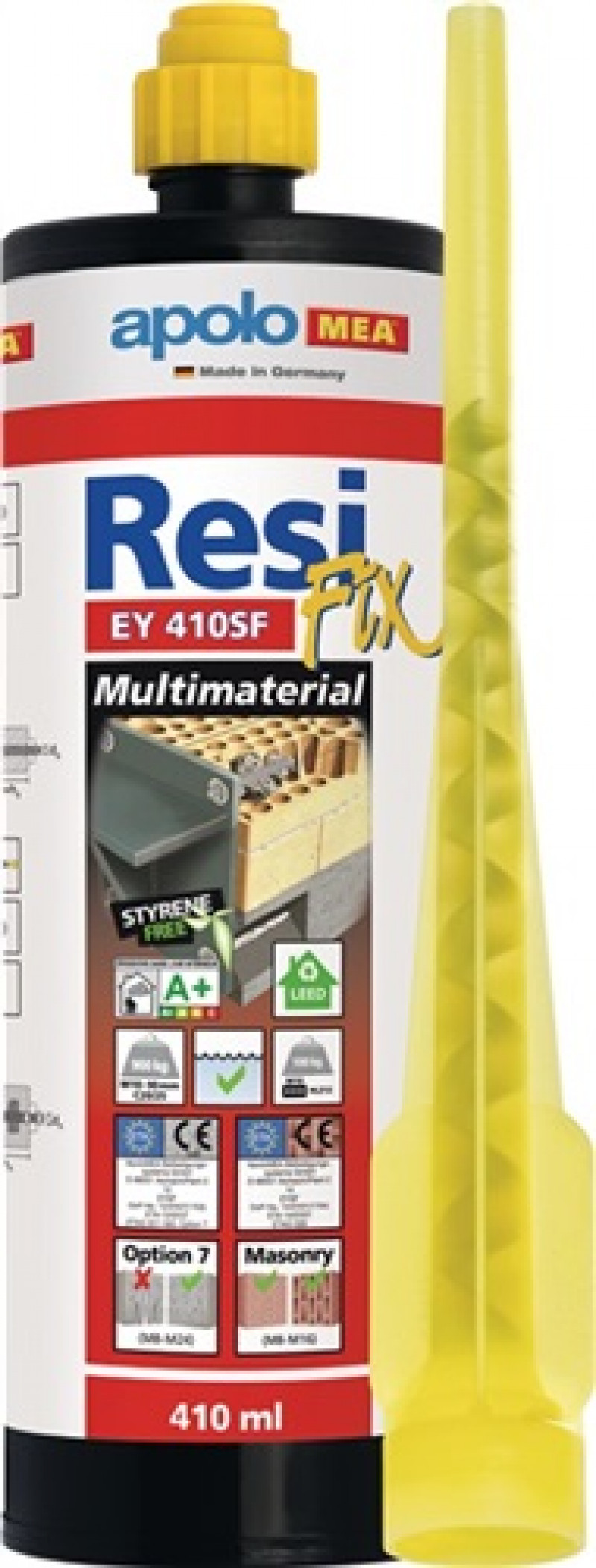 Verbundmörtel ResiFIX EY SF EY 410 SF Epoxyacrylat ETA 7 Verbundmörtel ResiFIX EY SF EY 410 SF Epoxyacrylat ETA 7