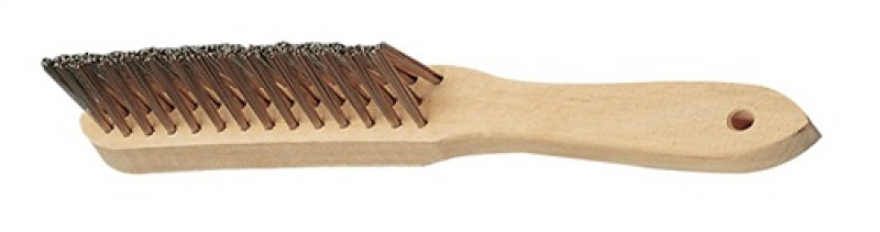 Kehlnahtbürste L.295mm VA-Draht 3-reihig PROMAT Kehlnahtbürste L.295mm VA-Draht 3-reihig PROMAT