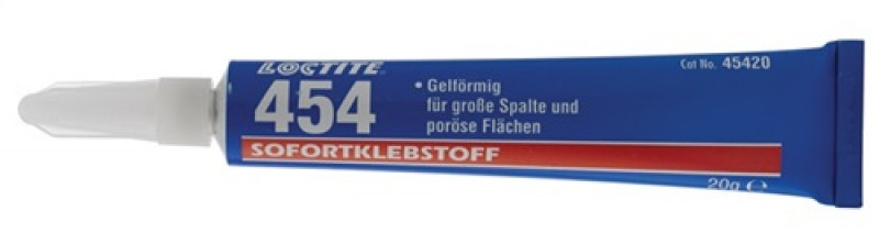Sofortklebstoff 454 3g NSF P1 farblos Tube LOCTITE Sofortklebstoff 454 3g NSF P1 farblos Tube LOCTITE