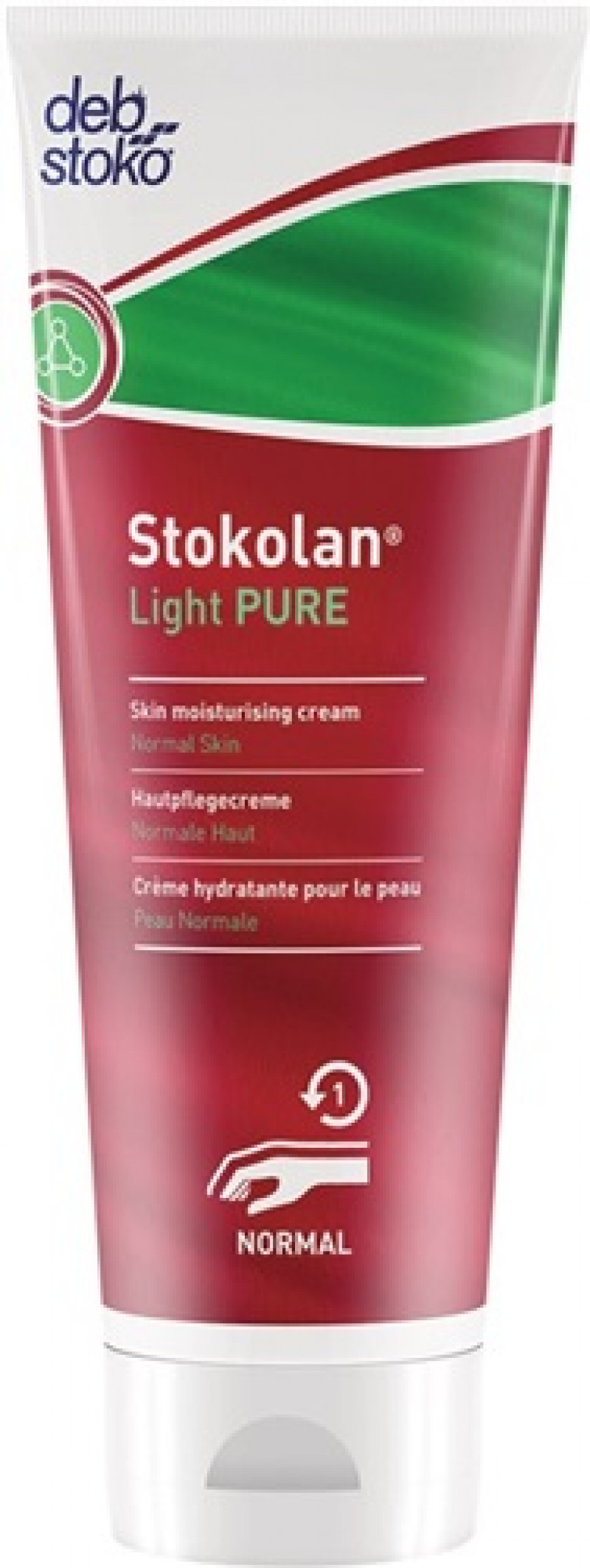 Hautpflegecreme Stokolan® Light PURE 100 ml duft-/farbstofffrei Tube Hautpflegecreme Stokolan® Light PURE 100 ml duft-/farbstofffrei Tube