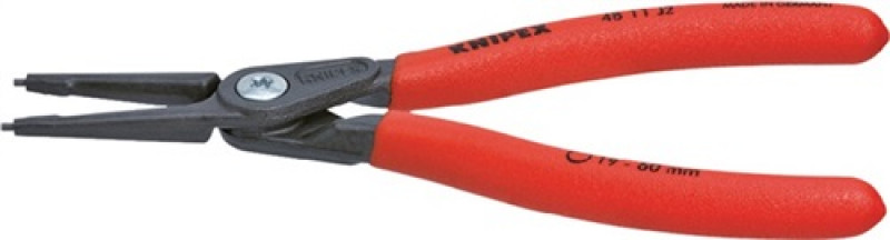 Präzisionssicherungsringzange J 0 f.Bohrungen D.8-13mm L.140mm KNIPEX Präzisionssicherungsringzange J 0 f.Bohrungen D.8-13mm L.140mm KNIPEX