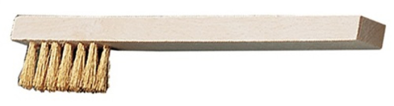 Zündkerzenbürste L.150mm Messingdraht 0,2mm 3-reihig PROMAT Zündkerzenbürste L.150mm Messingdraht 0,2mm 3-reihig PROMAT