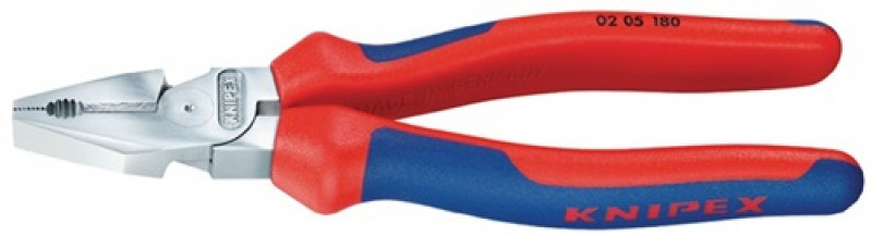 Kraftkombizange L.180mm verchr.Mehrkomp.-Hülle KNIPEX Kraftkombizange L.180mm verchr.Mehrkomp.-Hülle KNIPEX