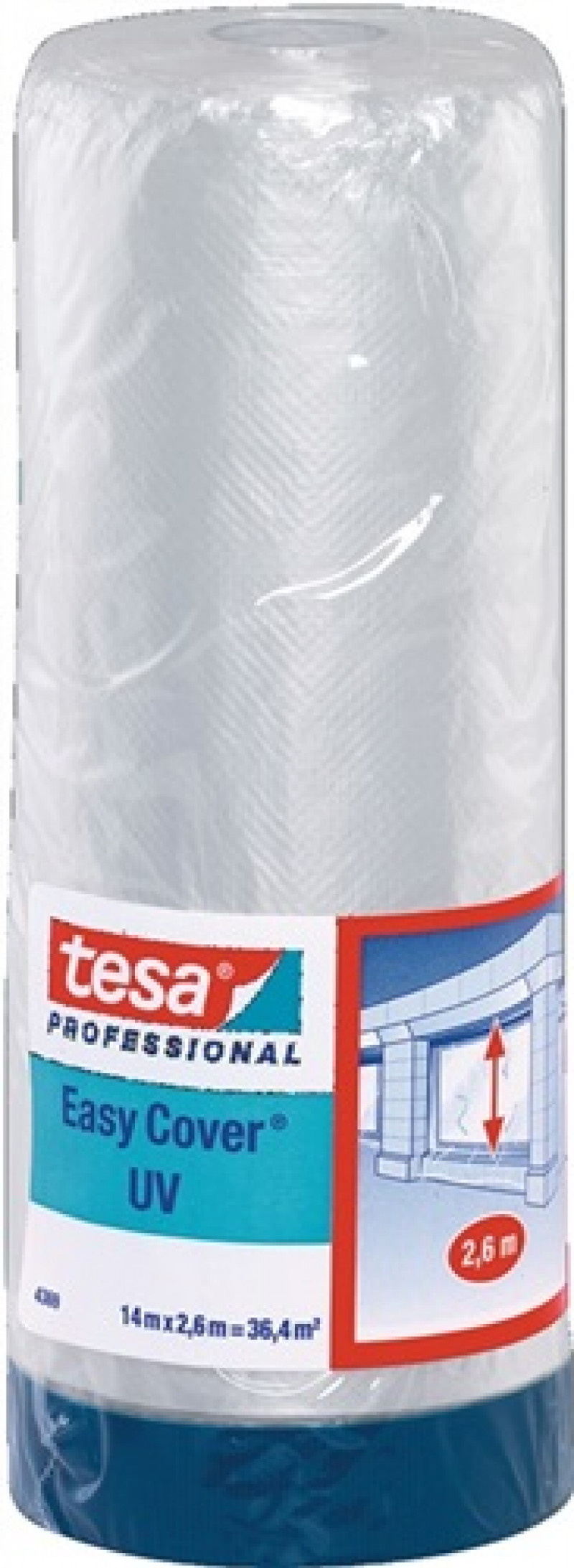 Folienband Easy Cover® 4369 UV L.14m B.2600mm Rl.TESA Folienband Easy Cover® 4369 UV L.14m B.2600mm Rl.TESA