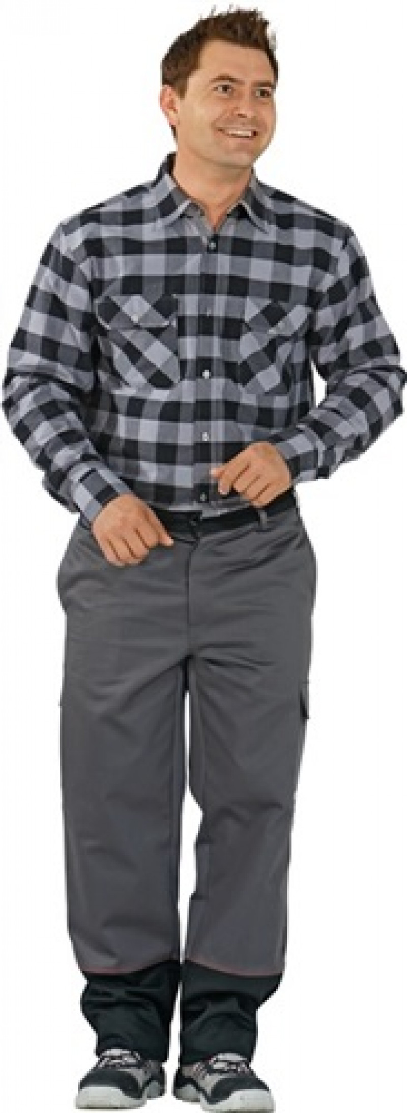 Schweißerschutz-Bundhose Weld Shield Gr. 58 grau/schwarz Schweißerschutz-Bundhose Weld Shield Gr. 58 grau/schwarz