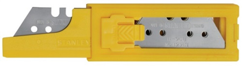 Trapezklinge 6-11-916 L62xB19xS0,65mm m.Lochung 10 Spender a 10 St.STANLEY Trapezklinge 6-11-916 L62xB19xS0,65mm m.Lochung 10 Spender a 10 St.STANLEY