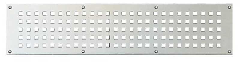 Lüftungsblech L.250mm B.80mm Alu.S.1mm