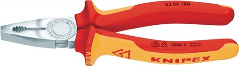 Kombizange L.200mm verchr.tauchisol.VDE KNIPEX Kombizange L.200mm verchr.tauchisol.VDE KNIPEX