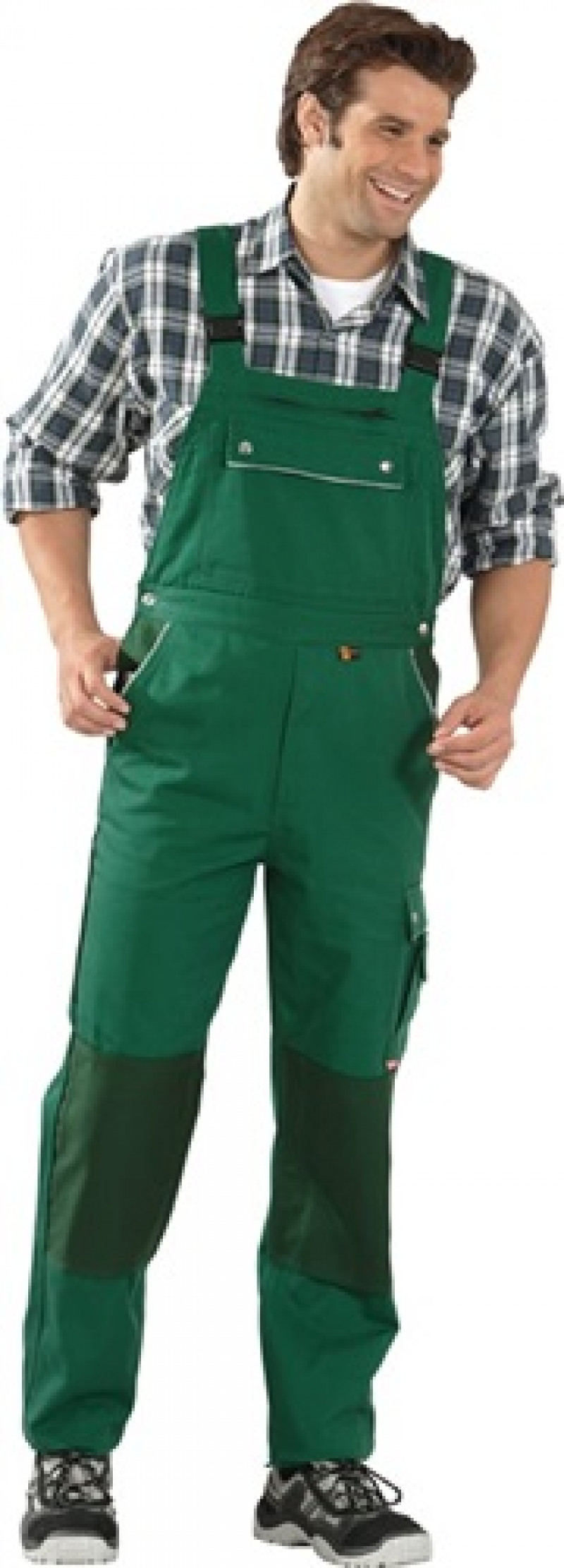 Latzhose Canvas 320 Gr.50 grün 65% PES/35% CO PLANAM Latzhose Canvas 320 Gr.50 grün 65% PES/35% CO PLANAM