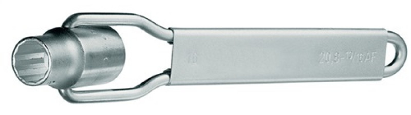 Zündkerzenschlüssel D 48 SW 3/8x13/16 Zoll L.232mm GEDORE Zündkerzenschlüssel D 48 SW 3/8x13/16 Zoll L.232mm GEDORE