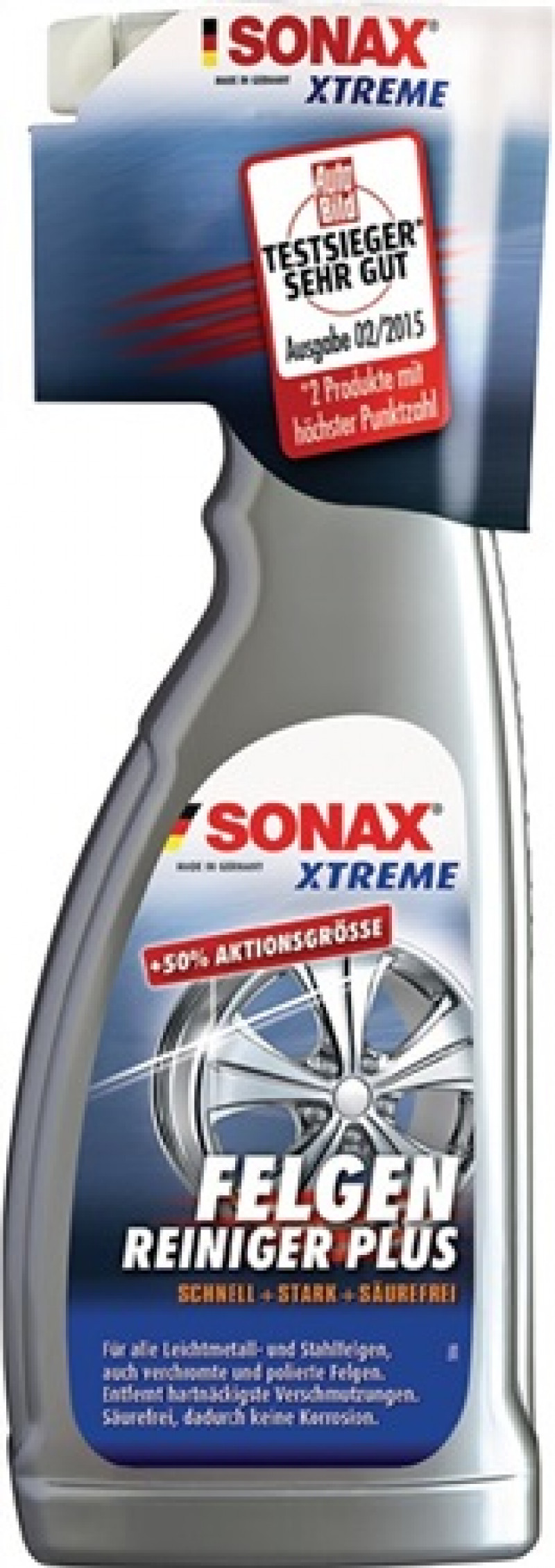 Felgenreiniger PLUS XTREME 750 ml Sprühflasche SONAX Felgenreiniger PLUS XTREME 750 ml Sprühflasche SONAX