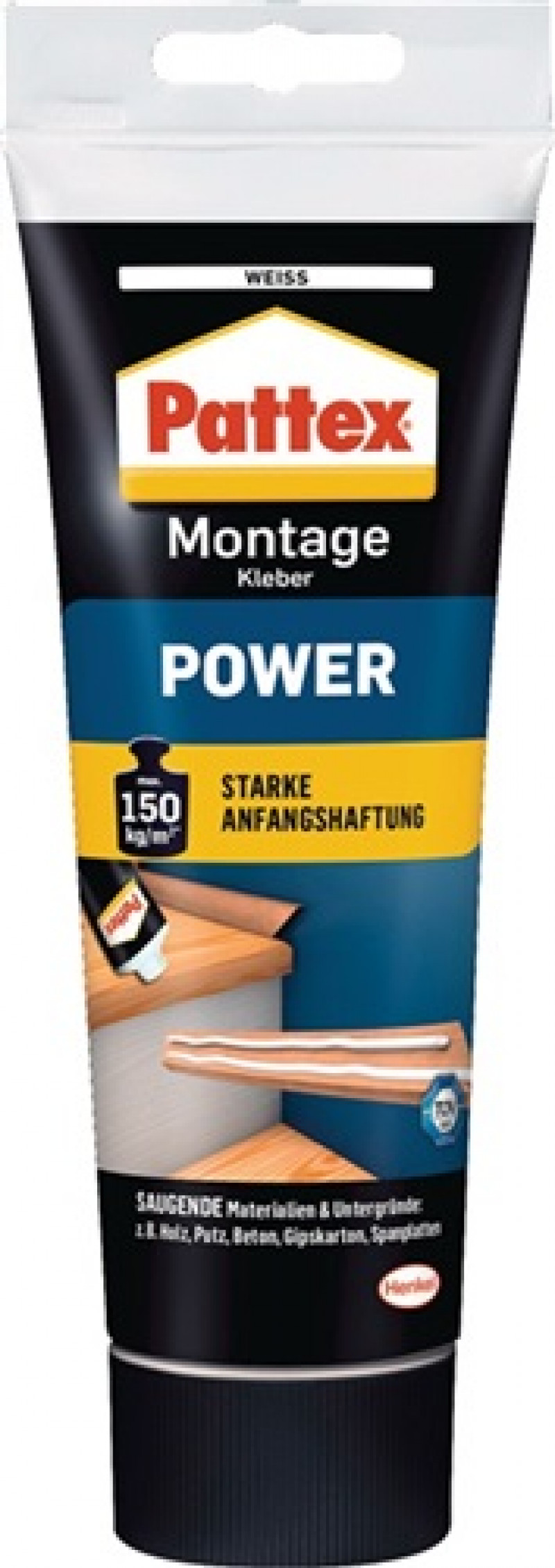 Montagekleber POWER weiß 250g Tube PATTEX Montagekleber POWER weiß 250g Tube PATTEX