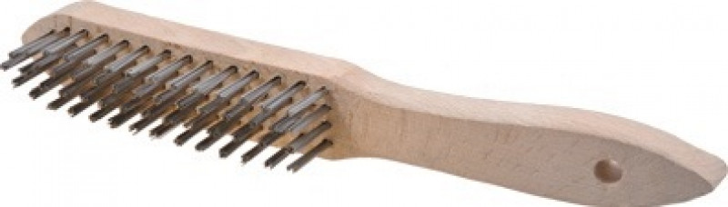 Drahtbürste L.295mm Edelstahldraht 5-reihig PROMAT Drahtbürste L.295mm Edelstahldraht 5-reihig PROMAT