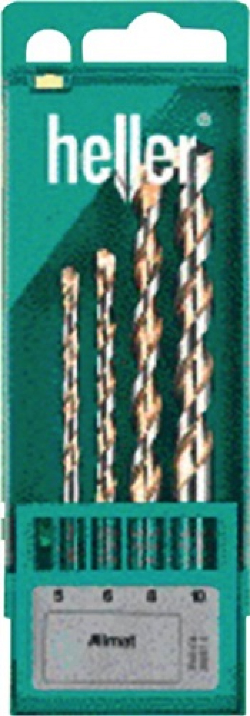 Universalbohrersatz Allmat 4tlg.D.5,6,8,10mm Rundschaft HELLER Universalbohrersatz Allmat 4tlg.D.5,6,8,10mm Rundschaft HELLER