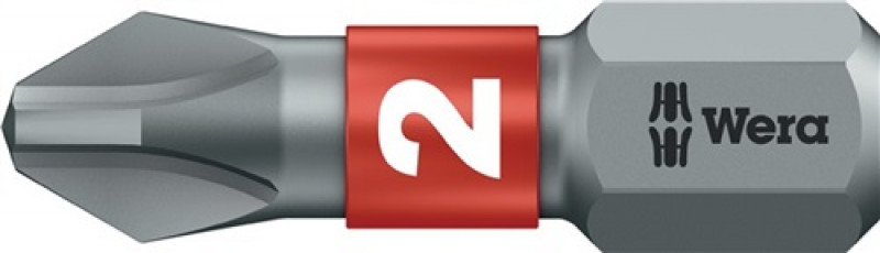 Bit 851/1 BTZ 1/4 Zoll PH 1 L.25mm BiTorsion,zähh.WERA Bit 851/1 BTZ 1/4 Zoll PH 1 L.25mm BiTorsion,zähh.WERA