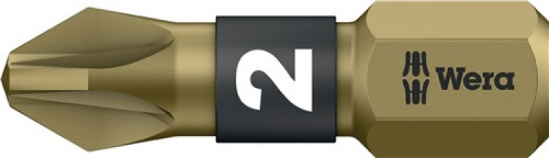 Bit 855/1 BTH 1/4 Zoll PZD 3 L.25mm BiTorsion,extrahart WERA Bit 855/1 BTH 1/4 Zoll PZD 3 L.25mm BiTorsion,extrahart WERA