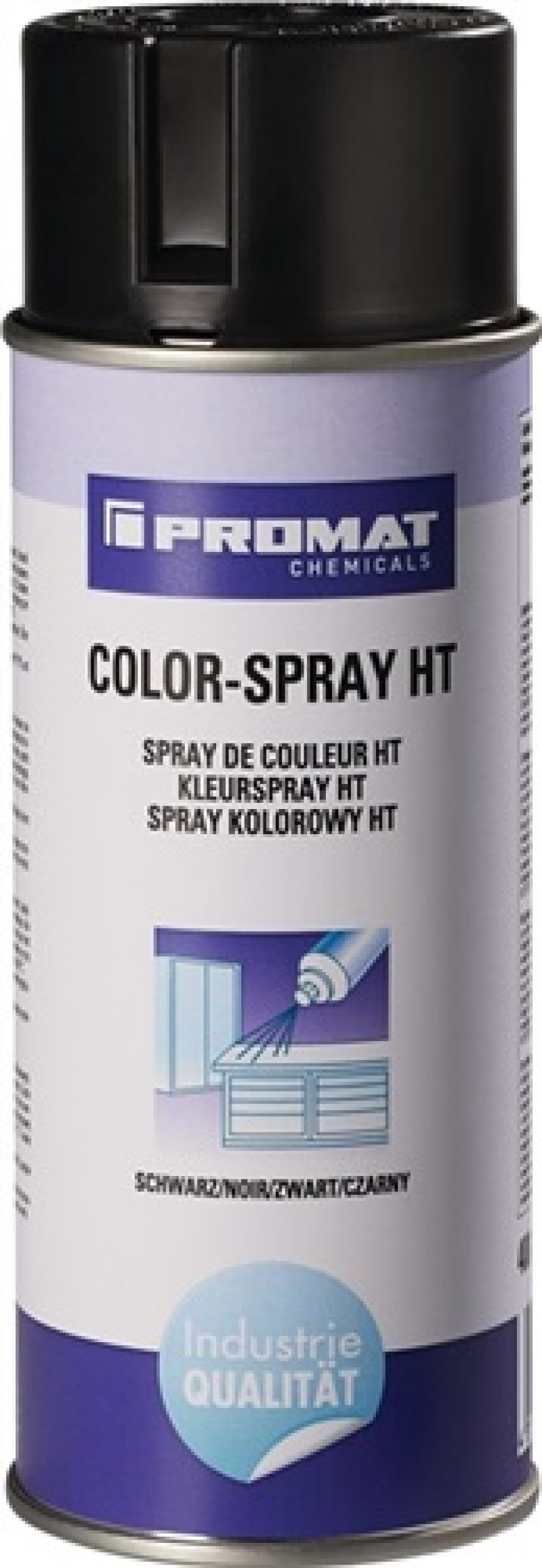 Colorspray HT schwarz 400 ml Spraydose PROMAT CHEMICALS Colorspray HT schwarz 400 ml Spraydose PROMAT CHEMICALS