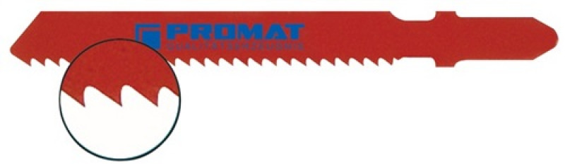 Stichsägeblatt L.55mm HSS Zahnt.2mm PROMAT 25St./VE