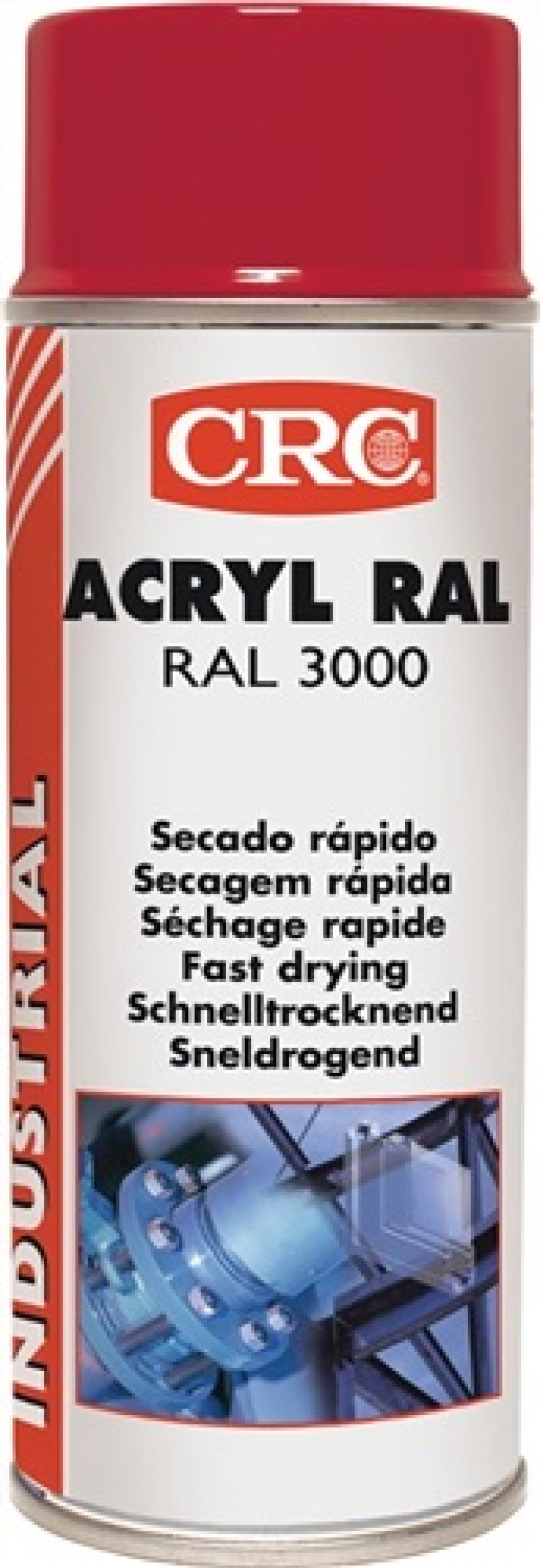 Farb-Schutzlack-Spray ACRYL RAL Feuerrot glänzend RAL 3000 400 ml Spraydose CRC Farb-Schutzlack-Spray ACRYL RAL Feuerrot glänzend RAL 3000 400 ml Spraydose CRC