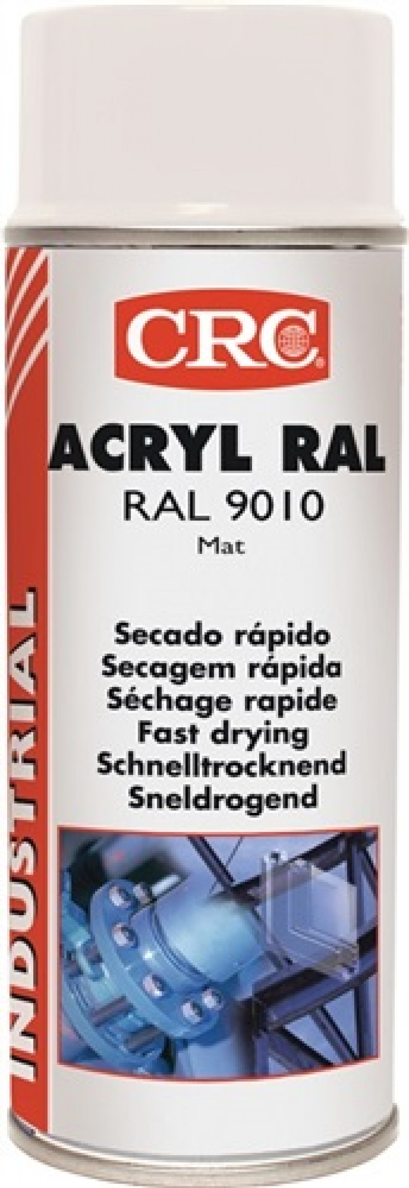 Farb-Schutzlack-Spray ACRYL RAL reinweiss ma RAL 9010 400 ml Spraydose CRC Farb-Schutzlack-Spray ACRYL RAL reinweiss ma RAL 9010 400 ml Spraydose CRC