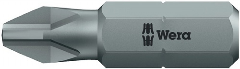 Bit 851/1 Z SB 1/4 Zoll PH 3 L.25mm zähh.Karte m.2 Bits WERA Bit 851/1 Z SB 1/4 Zoll PH 3 L.25mm zähh.Karte m.2 Bits WERA